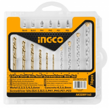 SET BURGHIE si BITI 16PCS/SET INGCO