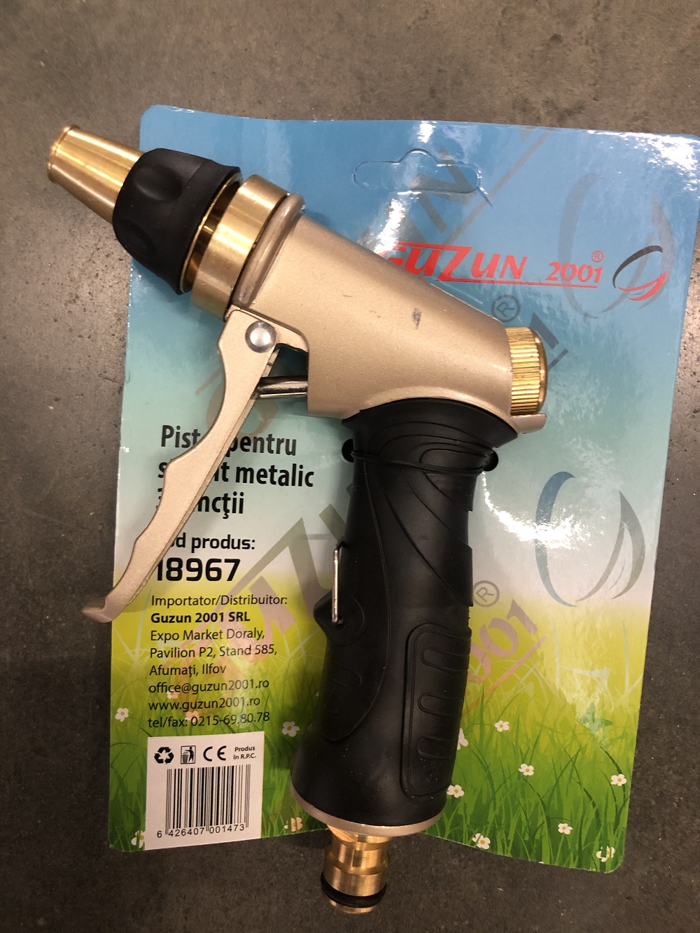 PISTOL STROPIT METALIC 3 FUNCTII