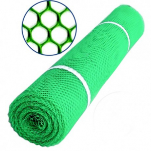 PLASA POLIETILENA HEXAGON VERDE 1.2X25M